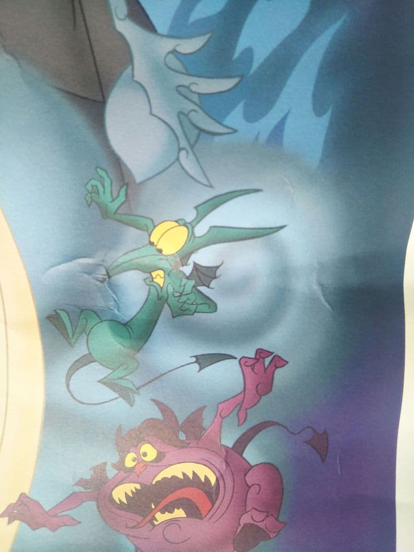 キャスト 限定 2000 ディズニー ヘラクレス ヴィランズ ハデス リトグラフ