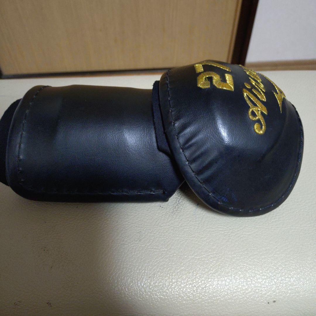 ミズノ　プロ支給品　広島カープ會澤選手　エルボーガード