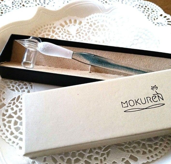 【希少なインク選択可】ヨノモリサクラガラスペン&インク セット