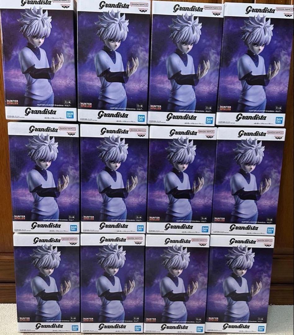 HUNTER×HUNTER Grandista キルア　フィギュア　12個　①