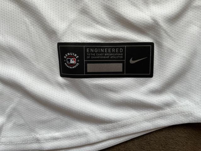 大谷翔平ドジャース東京開幕戦記念ホームNIKELIMITEジャージ♯34パッチ付