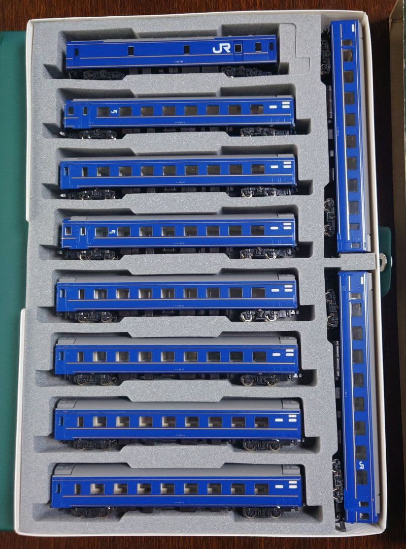 鉄道模型　カトー　24系寝台客車　10両　車両ケース入