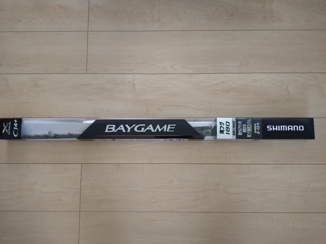 ★美品★湾ふぐロッドSHIMANO BAYGAME 船竿 180cm CI4+