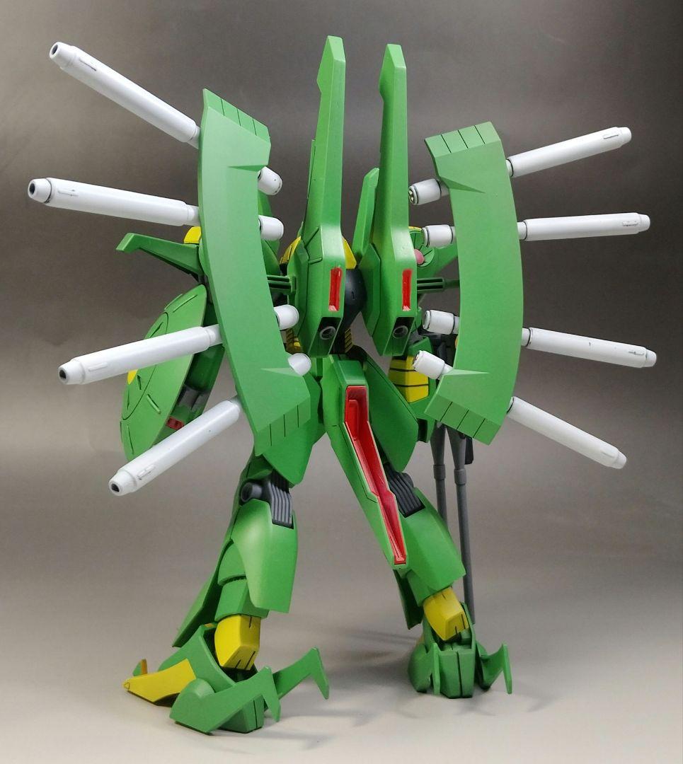 HG HGUC 1/144 パラス・アテネ 徹底 改修 全塗装 完成品 ベース付