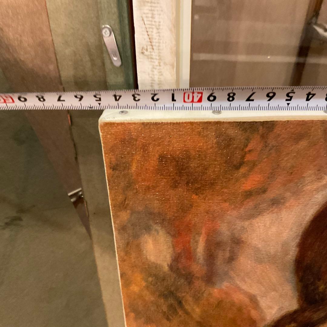 71cm×63cm！ルノワール「花を持つ少女」ルノアール 「雛菊を持つ少女」