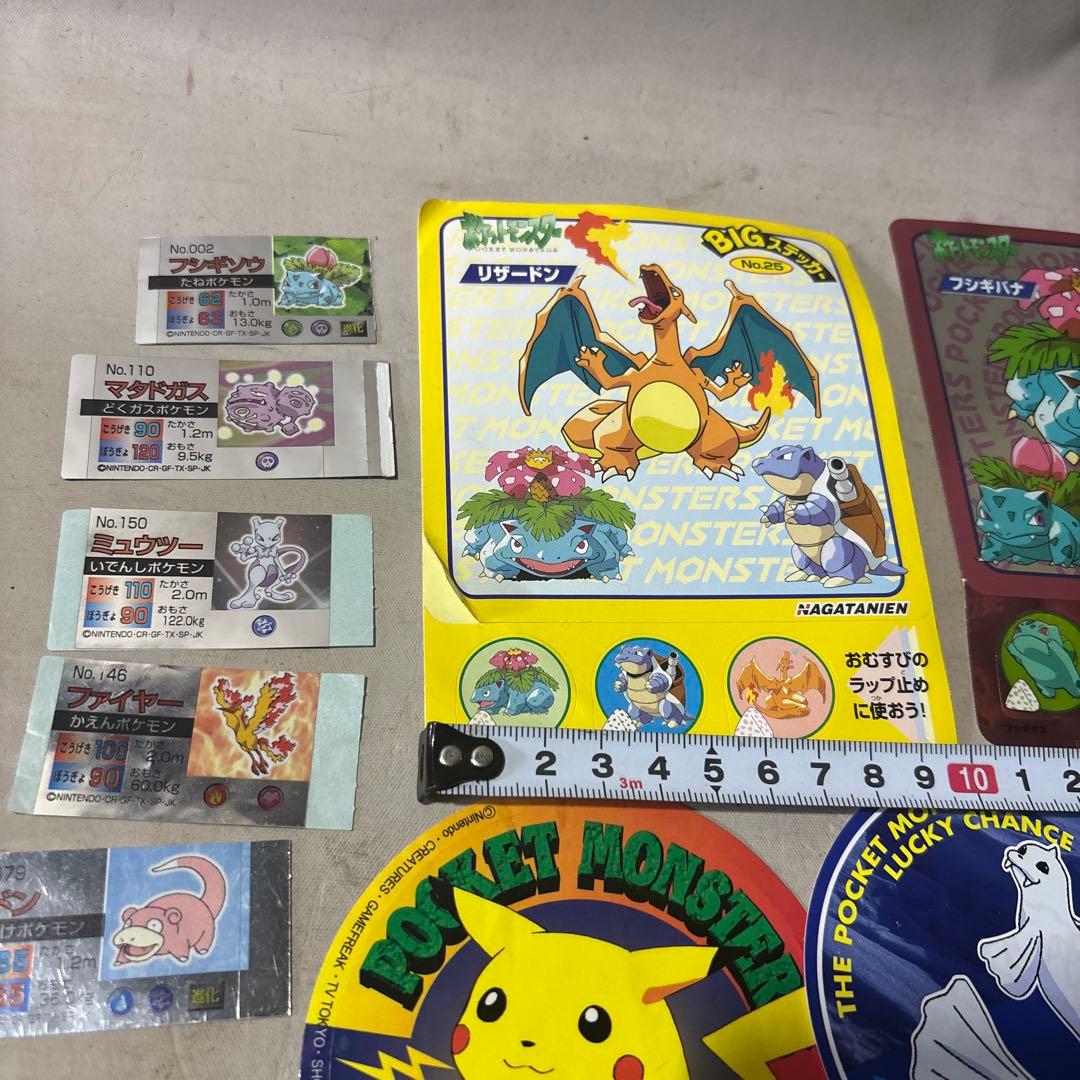 激レア 当時物 ポケモンステッカー BIGステッカー Nintendo