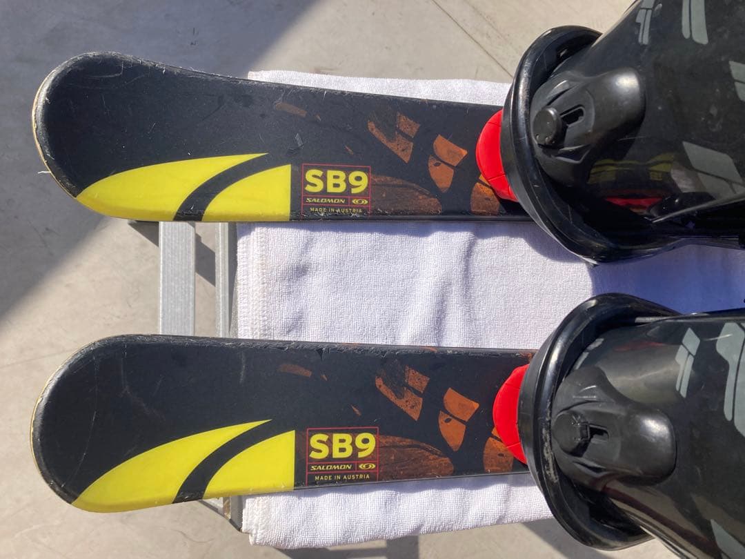 ショート(ファン)スキー　スノーボード　ブーツ用SALOMON×FLUX 赤