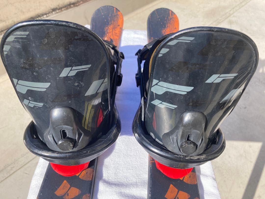 ショート(ファン)スキー　スノーボード　ブーツ用SALOMON×FLUX 赤