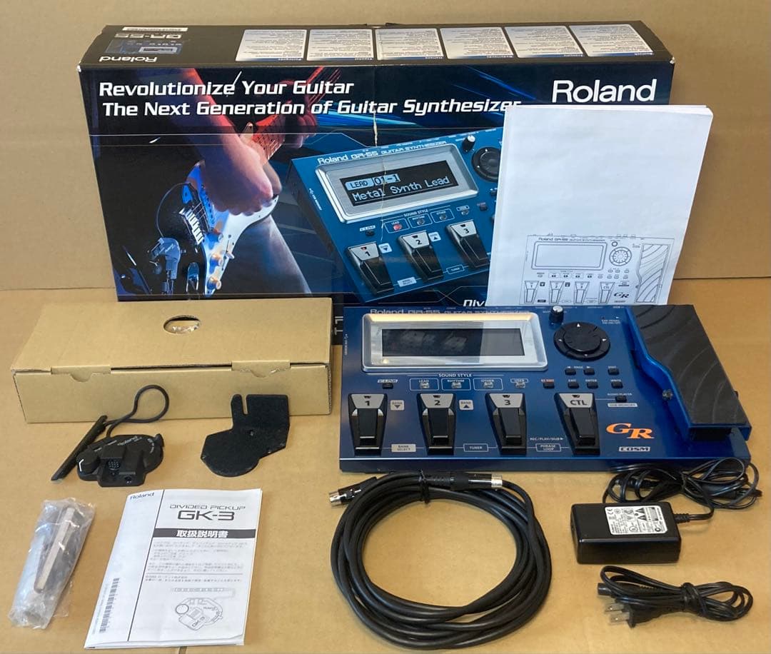 Roland ギター シンセサイザー GR-55 ピックアップ付属 GK-3