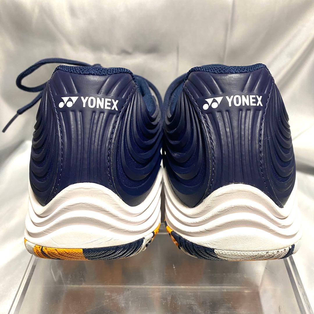 YONEX ヨネックス　27cm テニスシューズ フュージョンレブ5 ネイビー