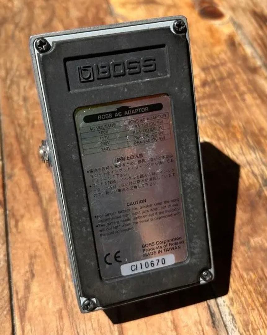 C*R様 ★初年度 1995年★ 良音 BOSS BD-2 CIシリアル☆