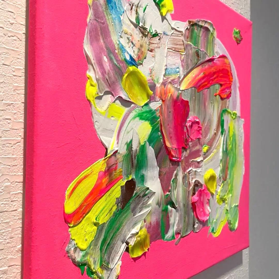 抽象画　テクスチャーアート　原画　現代アート