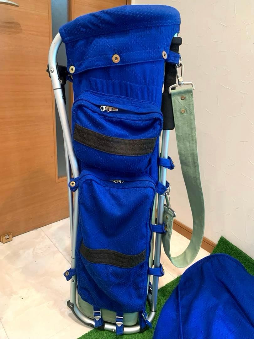 超希少　美品　即完売　ミズノ　フレームウォーカー　柔　柔道着素材　キャディバッグ