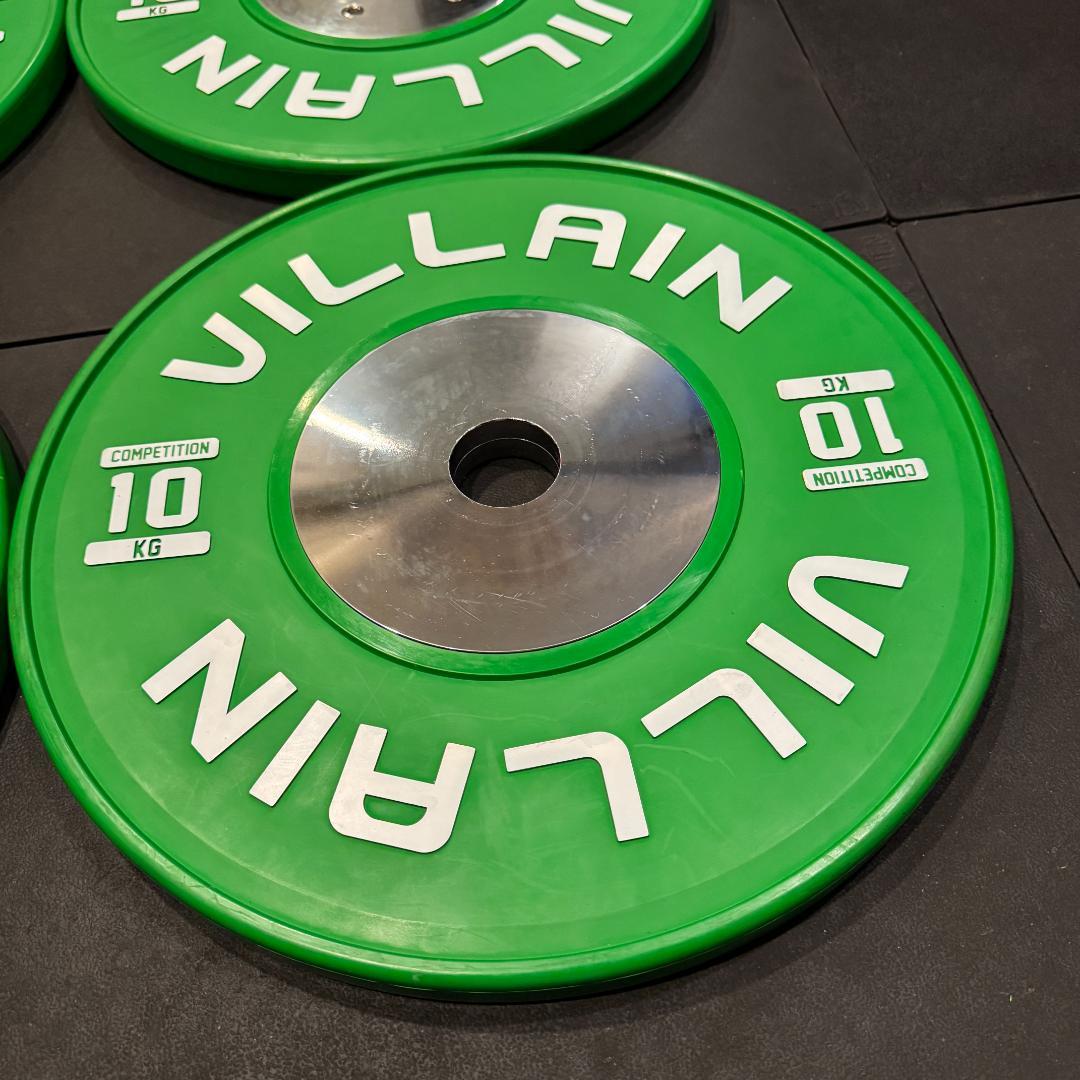 VILLAINヴィラン コンペティションバンパープレート2.0　120Kgセット