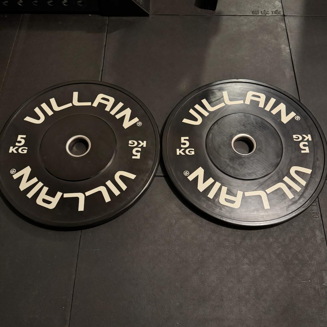 VILLAINヴィラン コンペティションバンパープレート2.0　120Kgセット