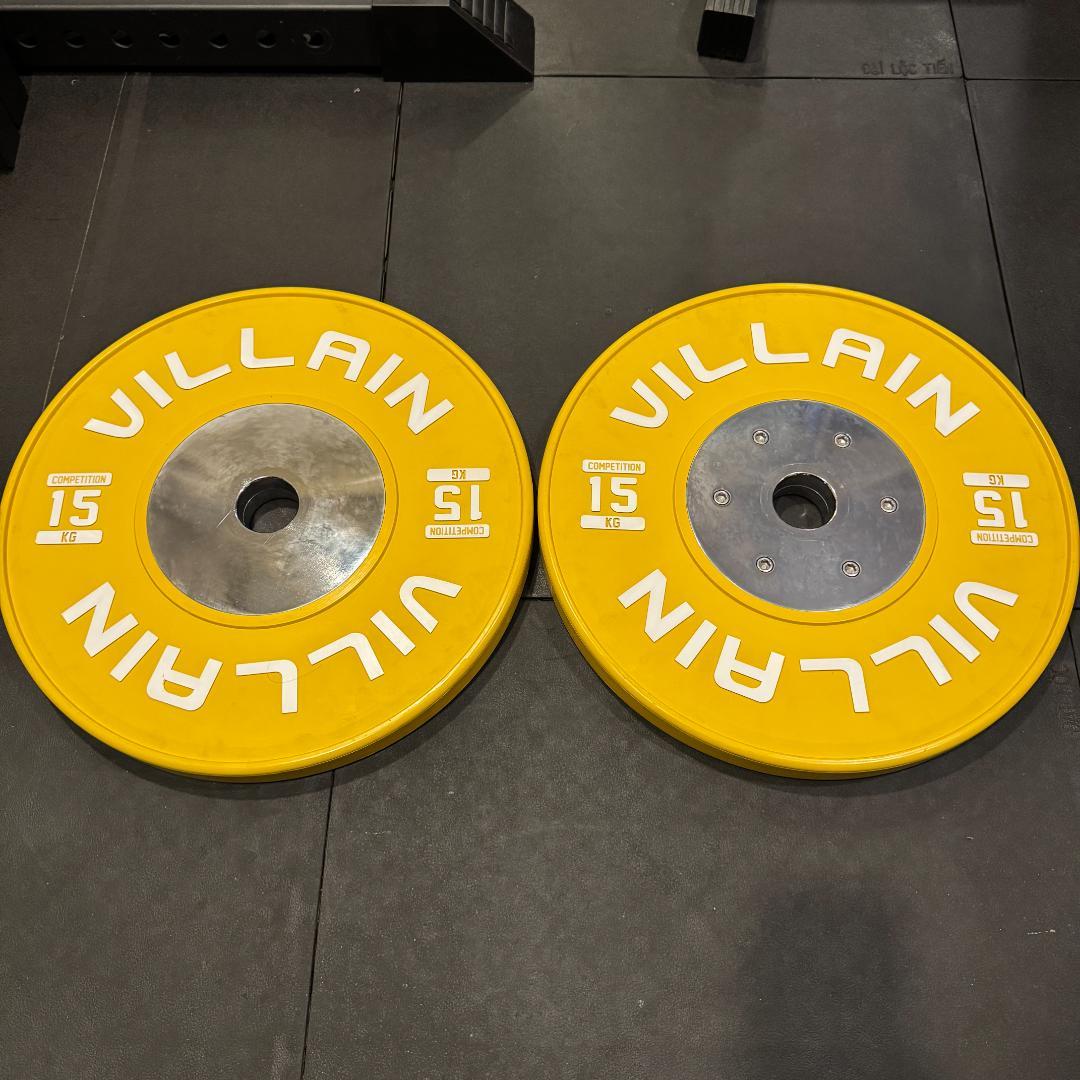 VILLAINヴィラン コンペティションバンパープレート2.0　120Kgセット