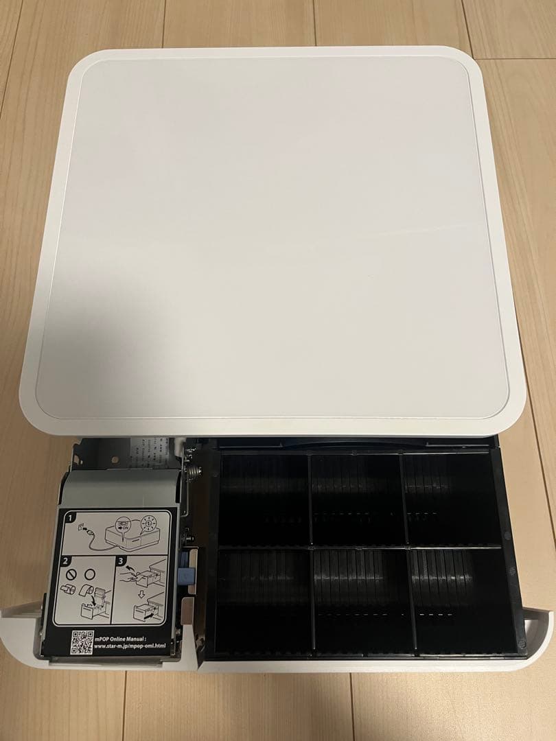 【10/10まで】スター精密　ｍPOP POP10WHT エアレジプリンター