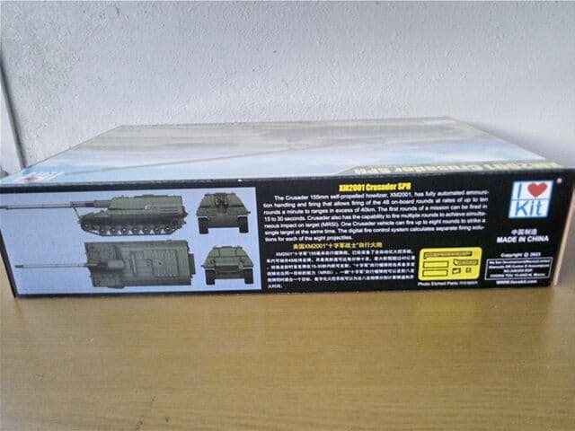 未組立！I ❤️ KIT製 1/35 米軍 XM2001 クルセイダー試作自走砲