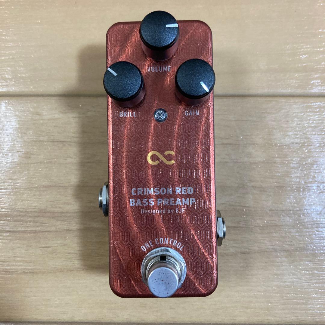 ギター ONE CONTROL CRIMSON RED BASS PREAMP