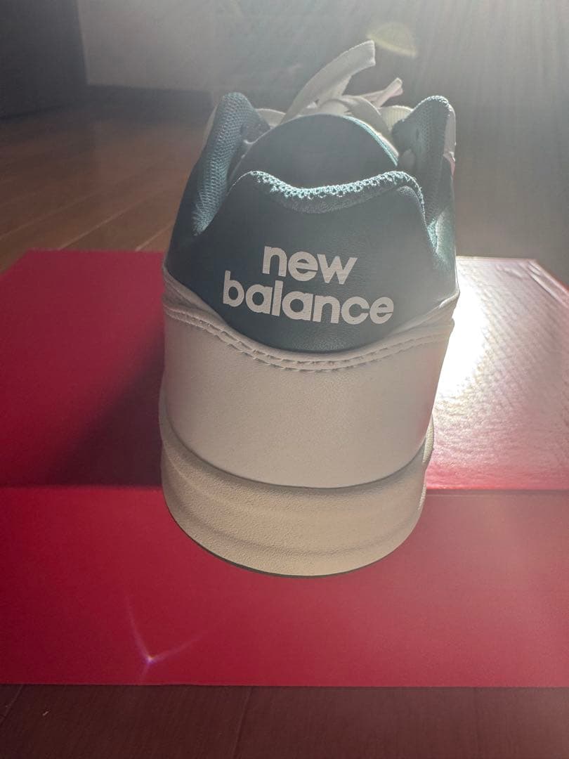 【未使用】ニューバランス ゴルフシューズ 25.5cm UGC480PA 白×緑