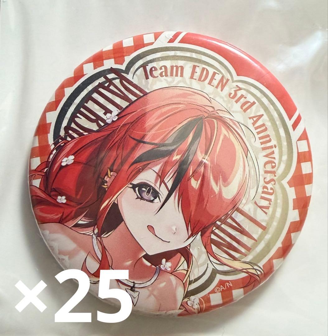 レインパターソン 缶バッジ