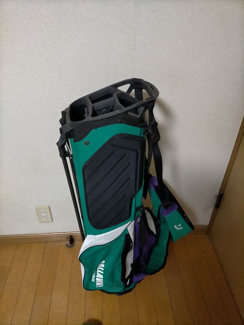 キャロウェイ　最軽量スタンドバック　グリ－ン