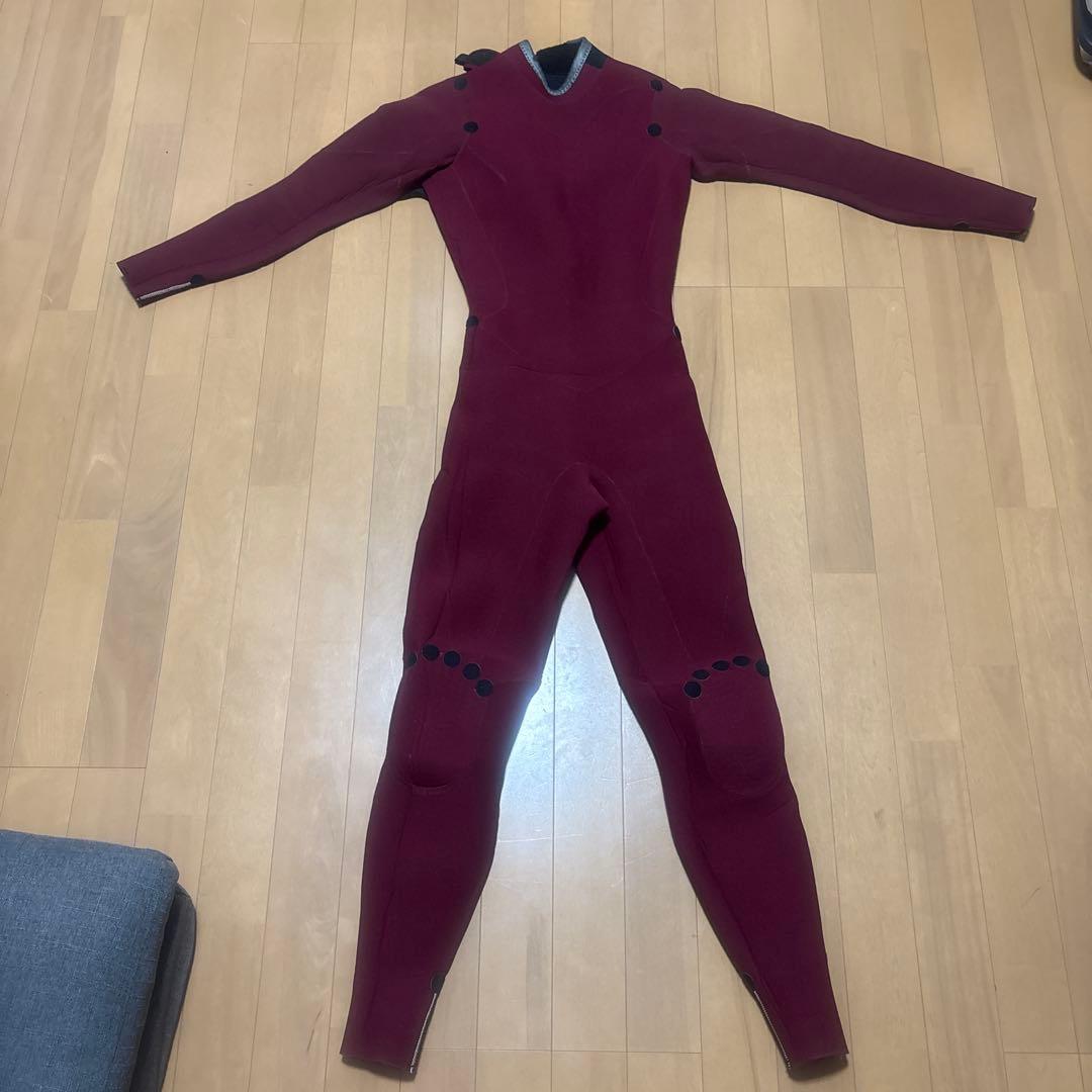 ビラボン フルスーツ ブラック グリーン