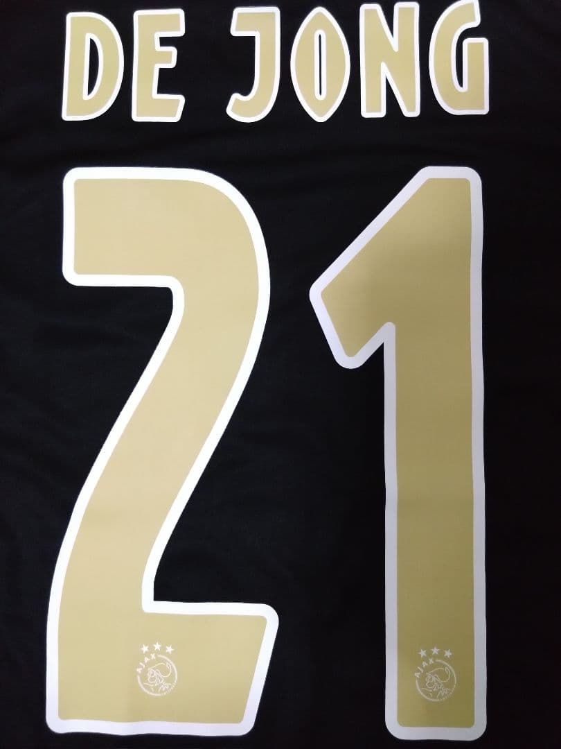 18/19 アヤックス アウェイユニフォーム　Fデ・ヨング
