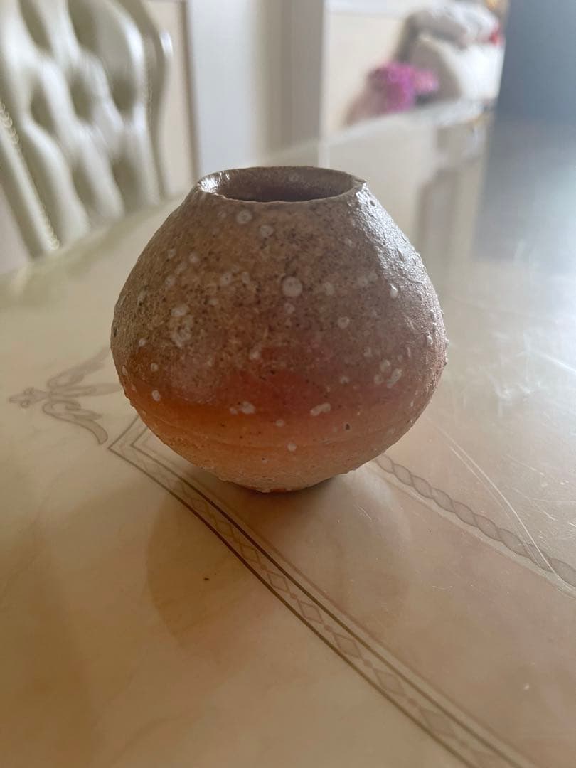 信楽焼　一輪差し