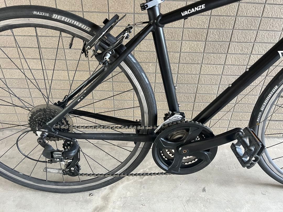 NESTO VACANZE クロスバイク ブラック 21段　お引き取り希望