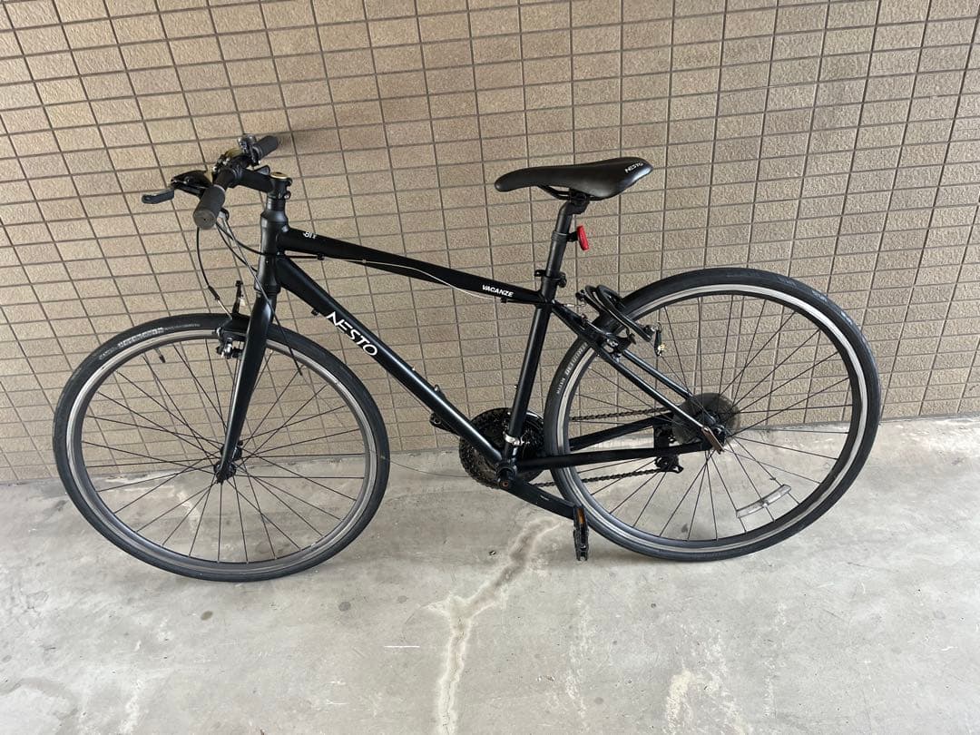 NESTO VACANZE クロスバイク ブラック 21段　お引き取り希望