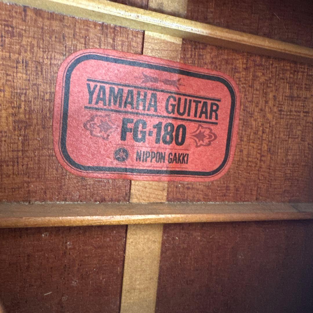 YAMAHA ヤマハ FG-180 赤ラベル ジャパンビンテージ i21※
