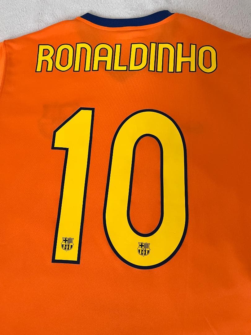 ⭐️FCバルセロナ ロナウジーニョ 2006 アウェイ ユニフォーム
