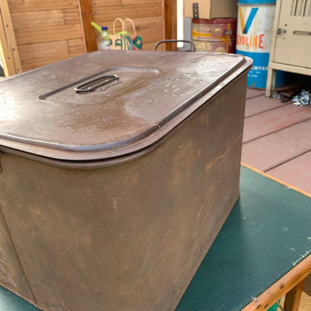 送料込！USA アンティークCOL-PAC メタルケース ボトルキャリア2点付