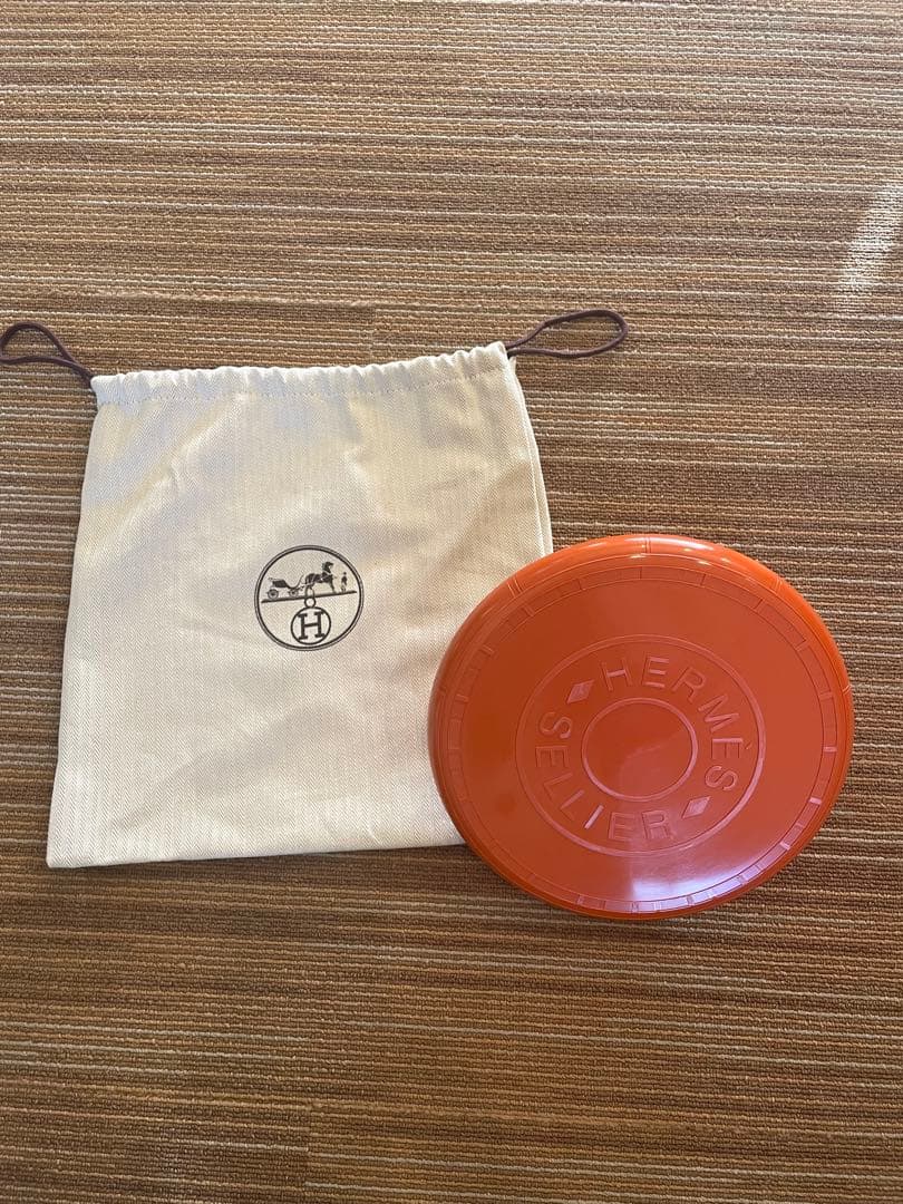 HERMES 犬用フリスビー　〈ウフ〉袋付き