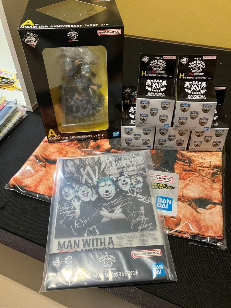 一番くじ　MAN WITH A MISSION コンプリート セット