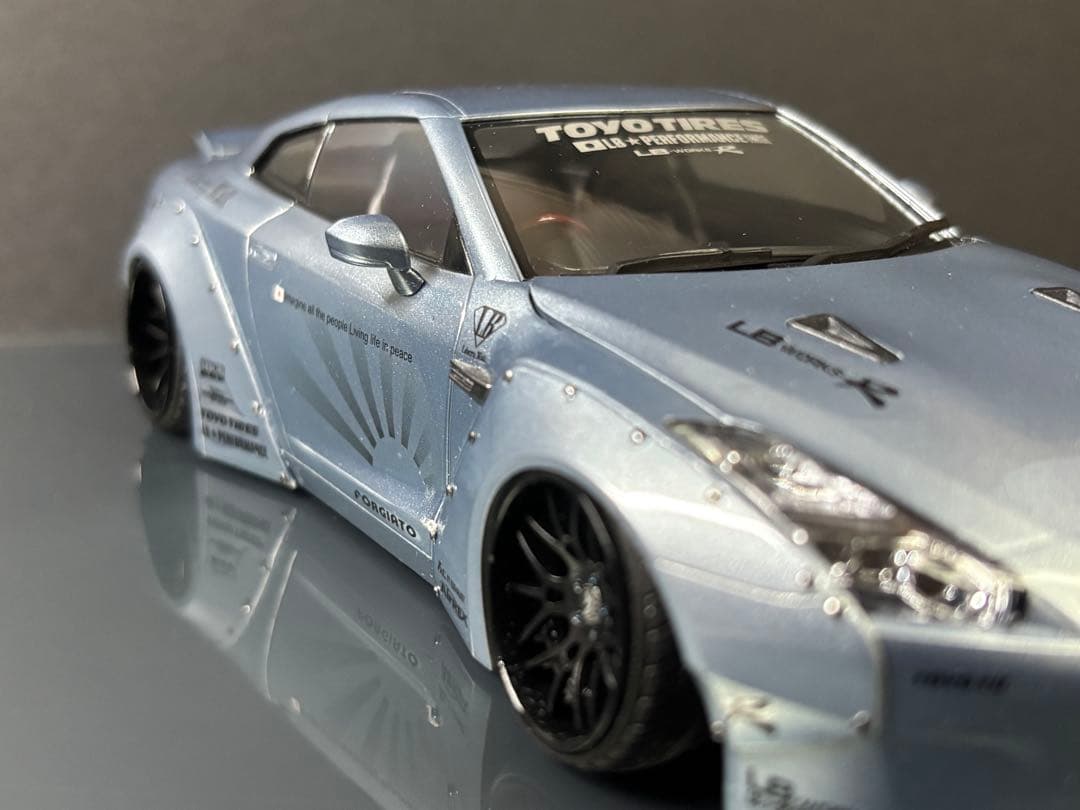 1/24リバティーウォークR35 GT-R 完成品