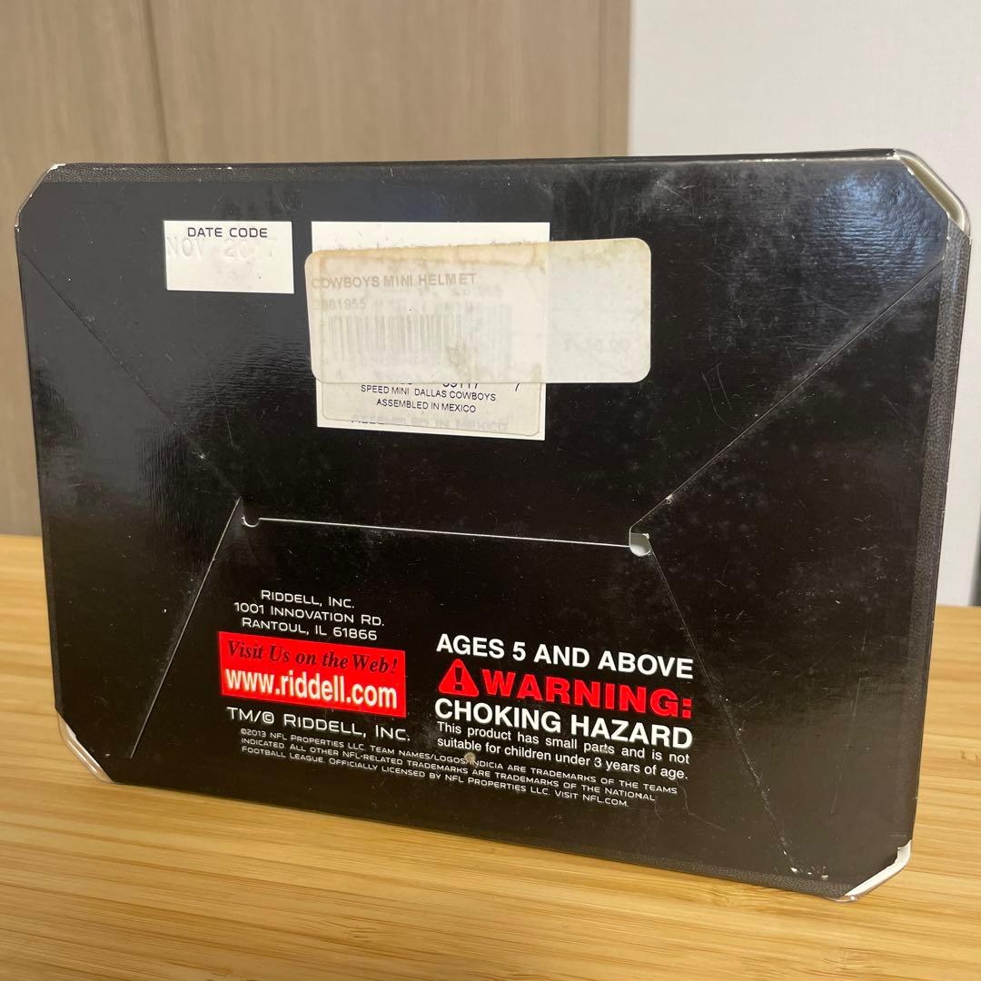 【未開封】NFLダラスカウボーイズ ミニヘルメット