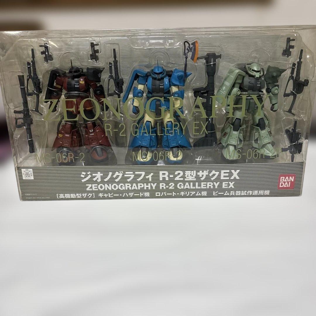 ZEONOGRAPHY R-2 GALLERY EX MS-06R-2 3体