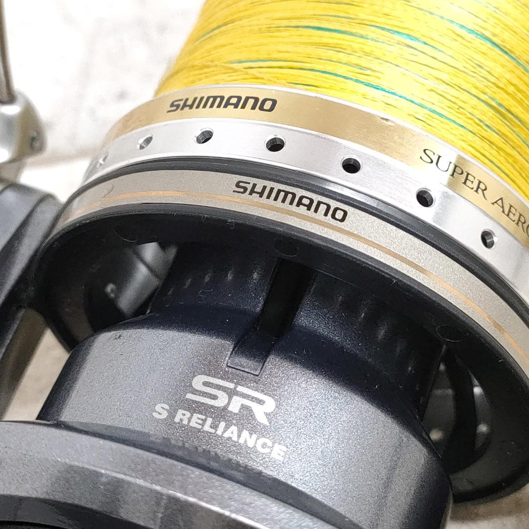 F101 シマノ スピニングリール スーパーエアロ アルブリード CI4