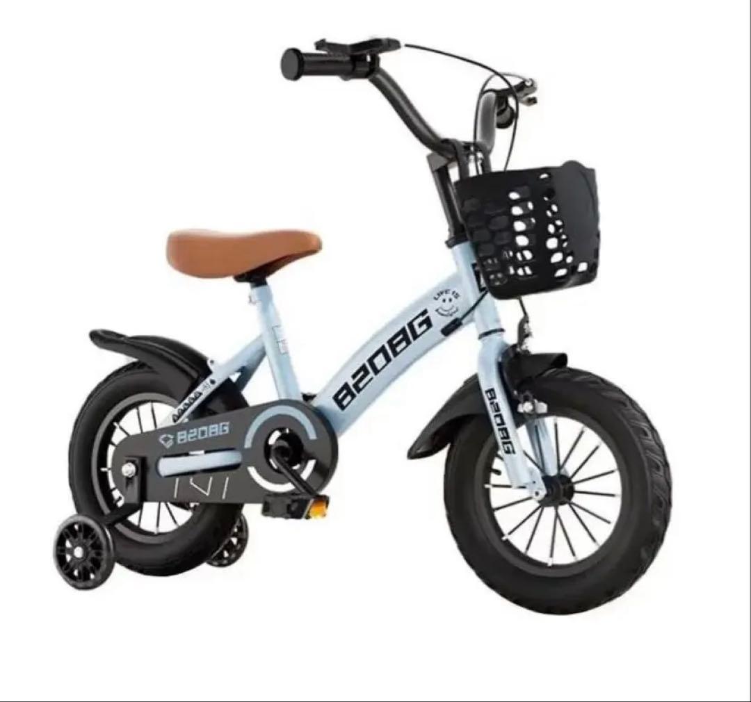 AORTD 子ども自転車 12インチ 補助輪付き子供 用幼児用自転車組み立て簡単