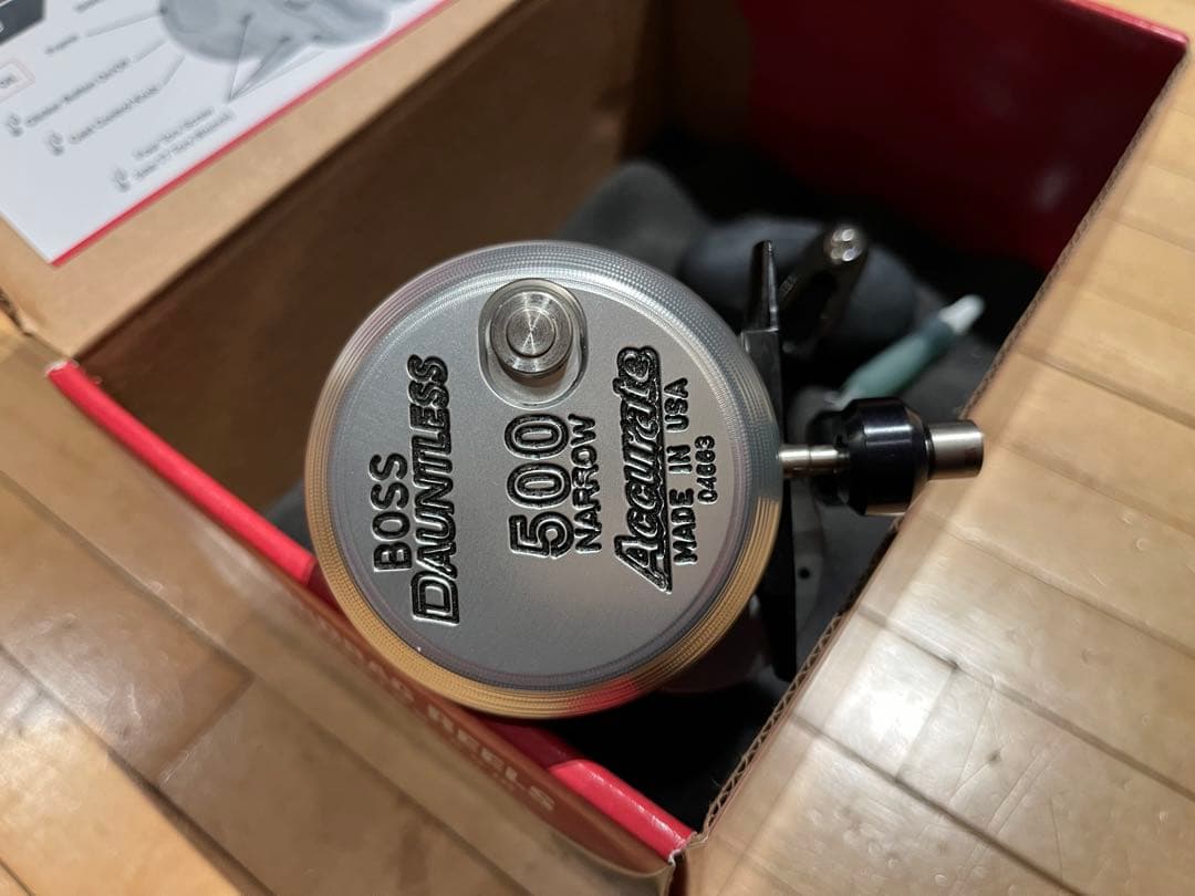 Accurate DX2-500N 2-speed リール