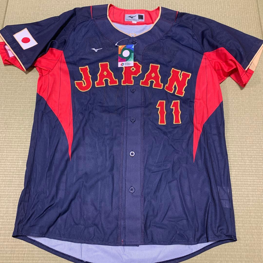 WBC 侍ジャパン　ダルビッシュ有選手 レプリカユニフォーム刺繍ビジター