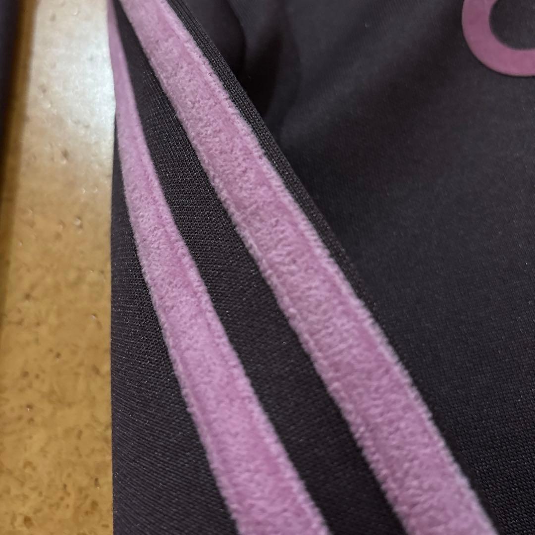 極美品　アディダス　ベロア　セットアップ　トラックジャケット　L レディース