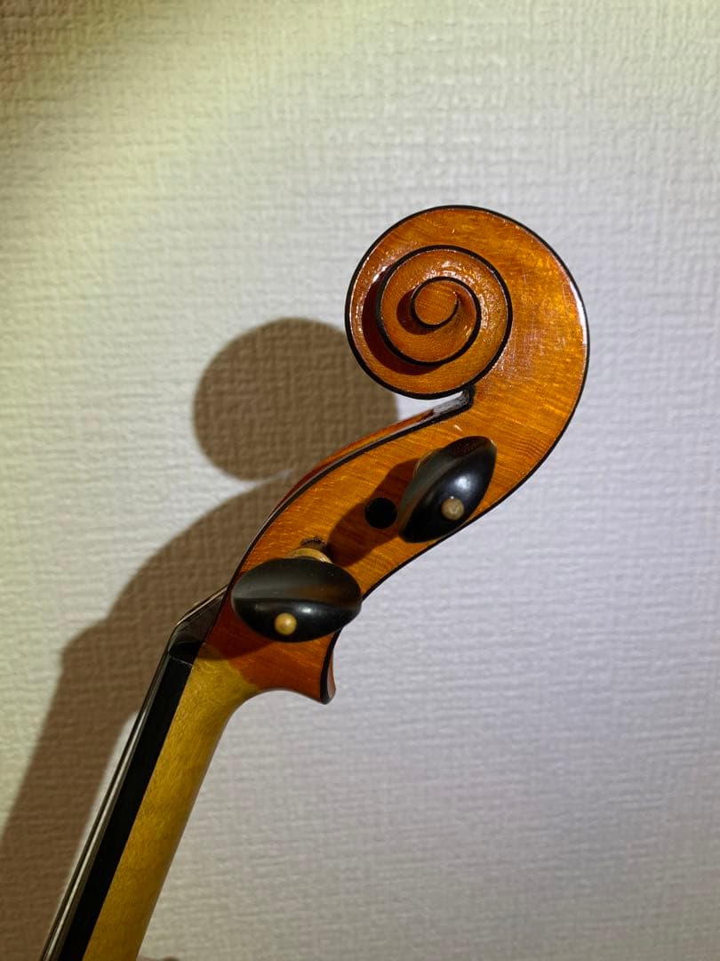 イタリア・クレモナ製　4/4バイオリン　Mauro Lucini 虎杢