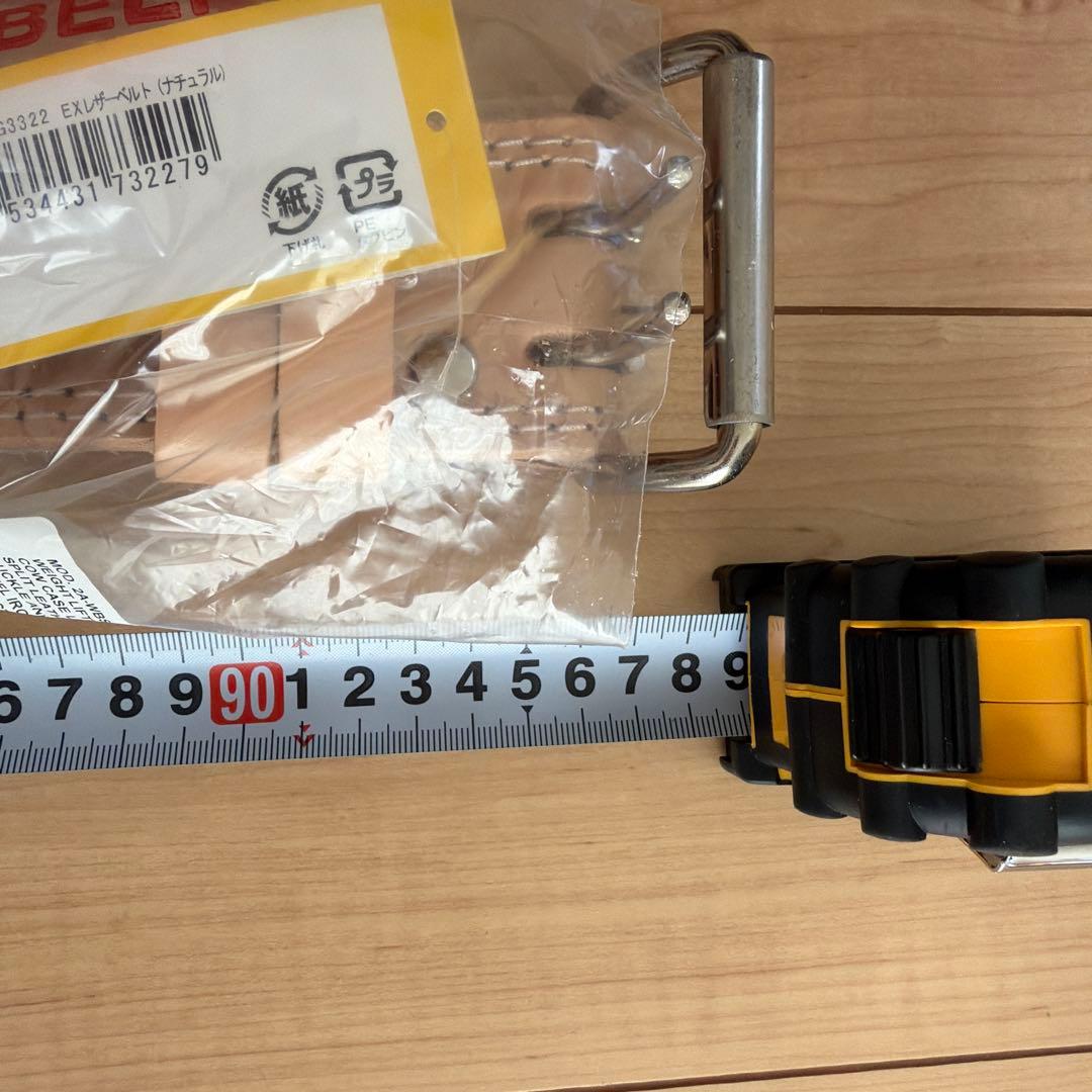 GOLD'S GYM EX レザーベルト G3322 M