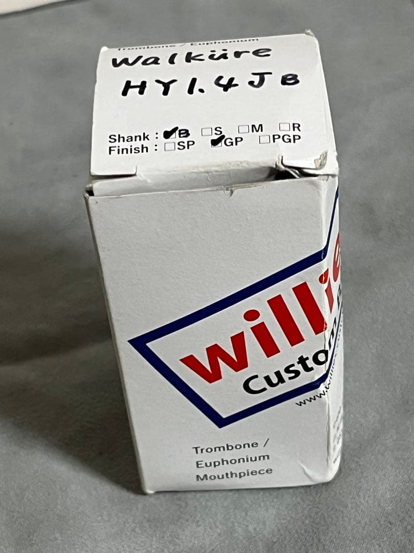 Walküre HY1.4J B バス トロンボーン マウスピース
