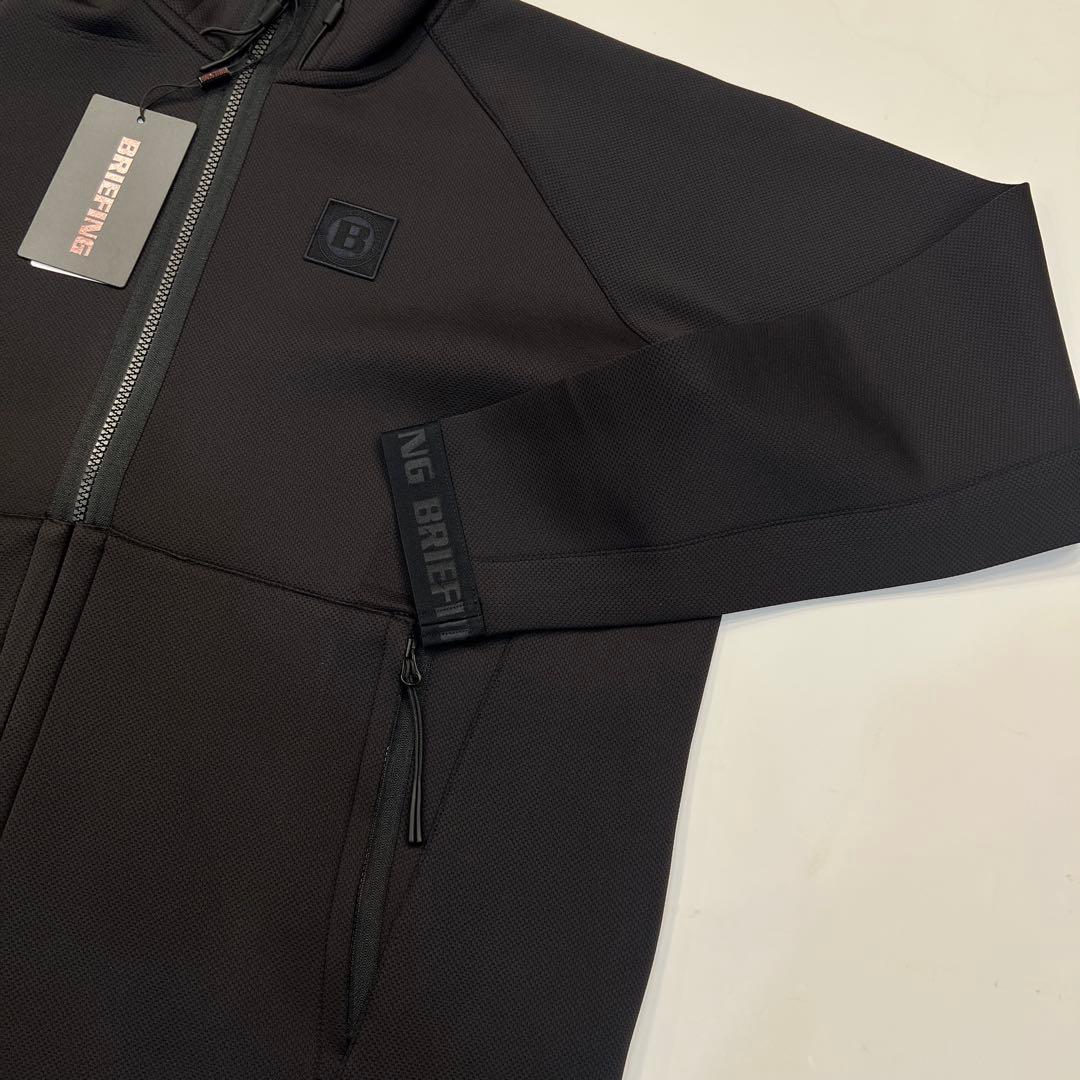 新品　BRIEFING MS CE LOGO TAPE PARKA ブラックM