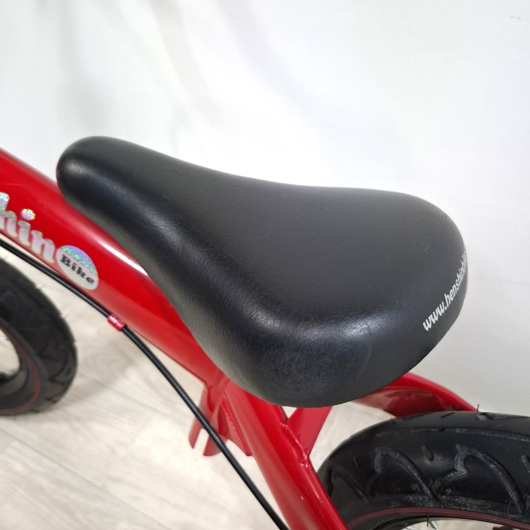 美品★へんしんバイク★12インチ★バランスバイク★未使用パーツ付★バルブ新品交換