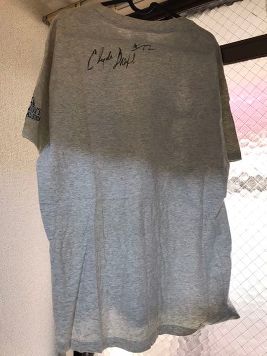 クライドドレックスラー直筆サイン入りTシャツ他